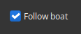 follow boat